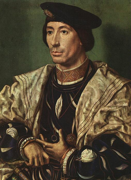 GOSSAERT, Jan (Mabuse) Portrait of Baudouin of Burgundy sg oil painting picture